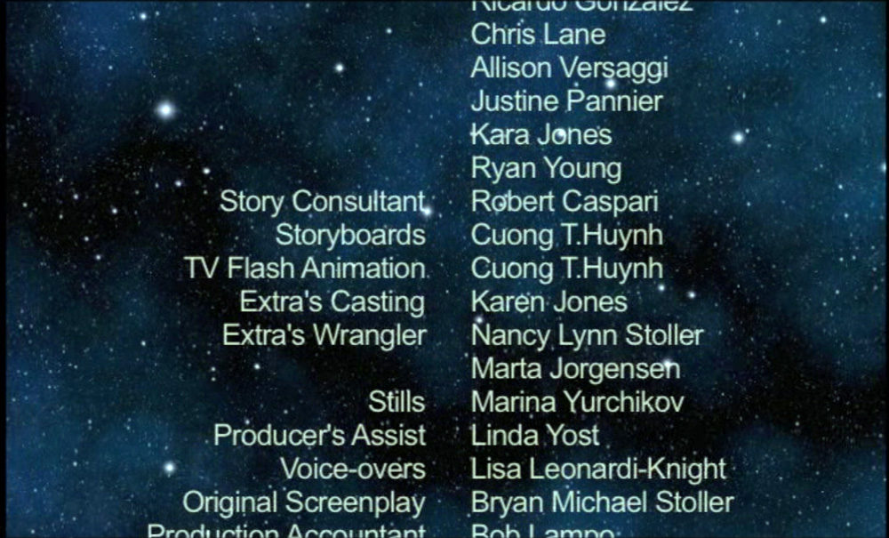 Storyboard and Flash animation credits - Cuong Huynh - Light Years Away (2008)