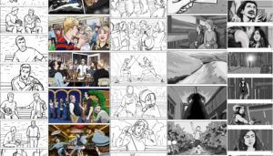 Storyboard about page background