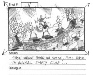 Haggis music video storyboards-featured