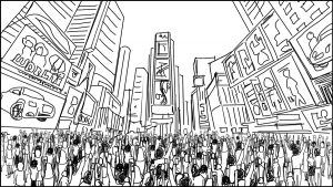 Crowd At Landmarks Project-1