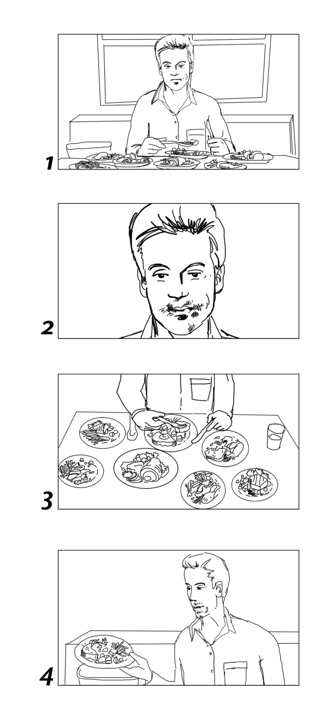 konsumheld food waste storyboards portfolio1