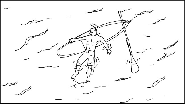 Paddle board storyboard-1