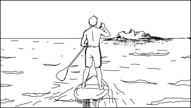 Paddle board storyboard-2