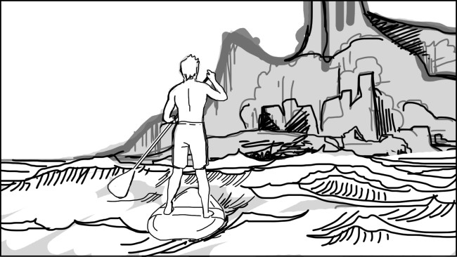 Paddle board storyboard-4