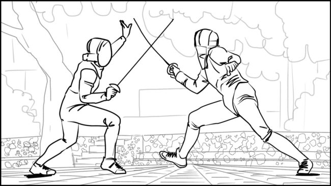 En Garde! storyboard portfolio-4