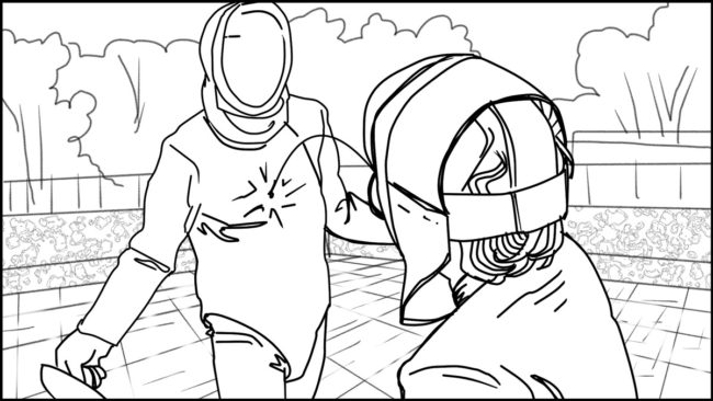 En Garde! storyboard portfolio-5