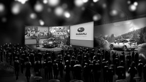 Subaru Ascent event concept illustration