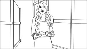 Ninja Coffee Bar 2 commercial storyboard portfolio-11A