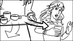 Ninja Coffee Bar 2 commercial storyboard portfolio-12B