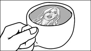 Ninja Coffee Bar 2 commercial storyboard portfolio-12D