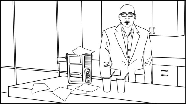 Ninja Coffee Bar 2 commercial storyboard portfolio-20B