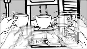 Ninja Coffee Bar 2 commercial storyboard portfolio-9G