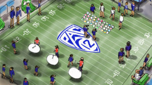 Pac-12 Field activities high shot