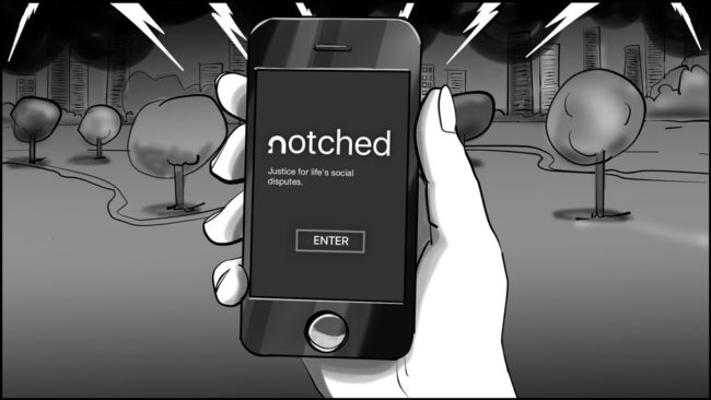 Notched App storyboard portfolio-7