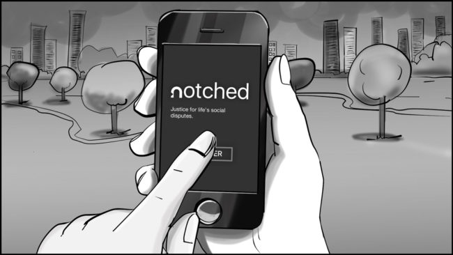 Notched App storyboard portfolio-8