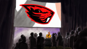 Pac-12 Oregon State coach interview