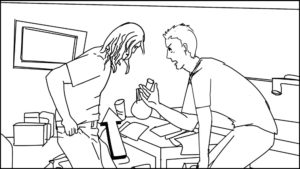 Route and Troy short storyboard portfolio-29