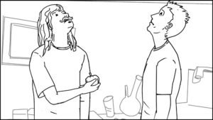Route and Troy short storyboard portfolio-66