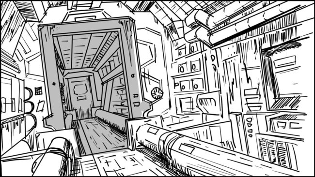 Spaceman storyboard portfolio-5