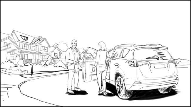 Australian Best Celebrity Driver ABCD storyboard portfolio-1