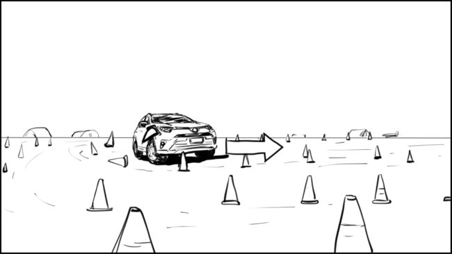 Australian Best Celebrity Driver ABCD storyboard portfolio-19