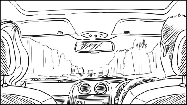 Australian Best Celebrity Driver ABCD storyboard portfolio-5