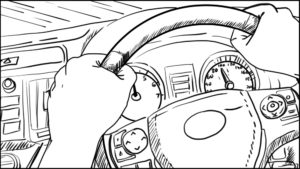 Australian Best Celebrity Driver ABCD storyboard portfolio-7