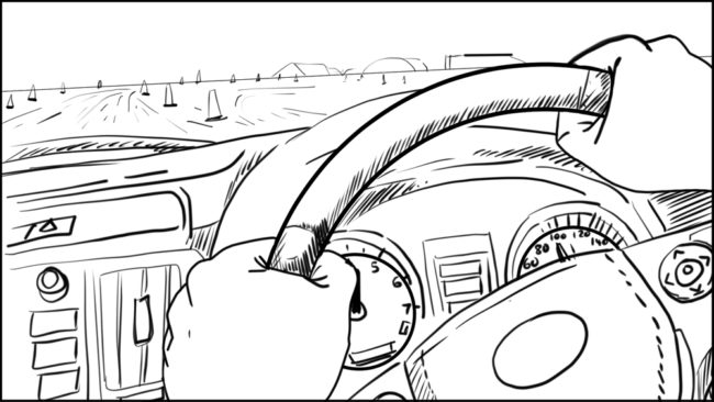 Australian Best Celebrity Driver ABCD storyboard portfolio-8