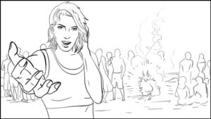 Conquering Fear storyboard portfolio-12B