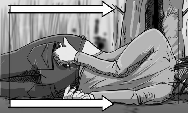 Hunger Pains storyboard portfolio-52A