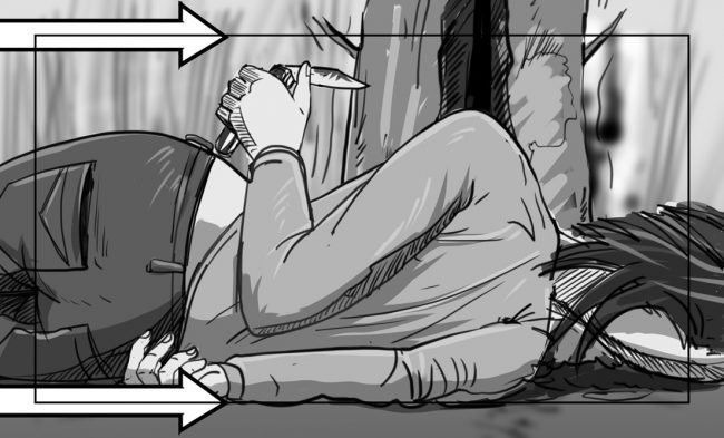 Hunger Pains storyboard portfolio-52B