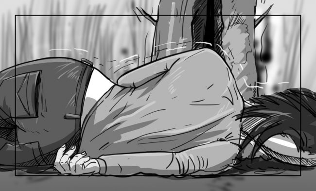 Hunger Pains storyboard portfolio-54A