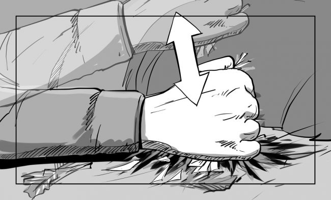 Hunger Pains storyboard portfolio-55A2