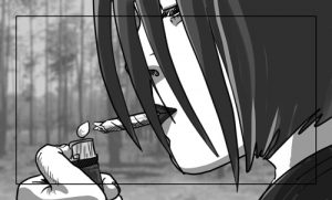 Hunger Pains storyboard portfolio-featured
