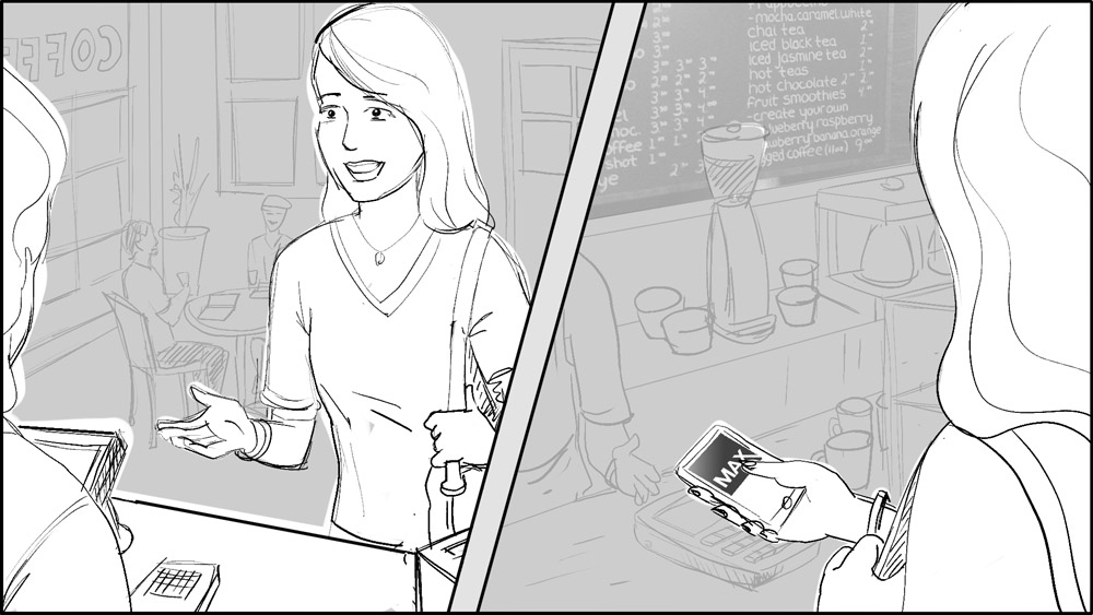 MAX Credit Union smart money made simple storyboards-1