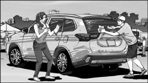MItsubishi Outlander Surprising Detail storyboard-featured