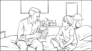 Dad and son "sex talk"-7