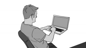 Animatic character Allen-1