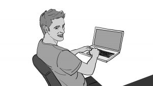 Animatic character Allen-2
