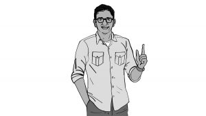 Animatic character Vivek-2