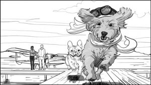 Seattle with Charlie and HC storyboards-featured
