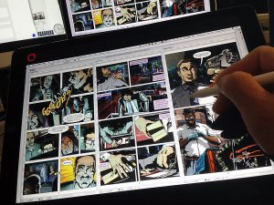 Finishing comic book issue 1