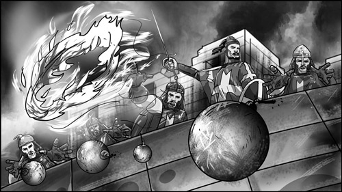 Opening Sequence For Strategic Game Storyboards-featured