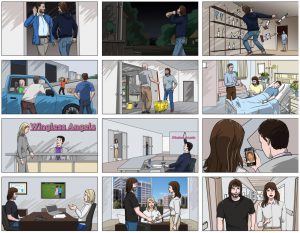 V storyboard sequence 4