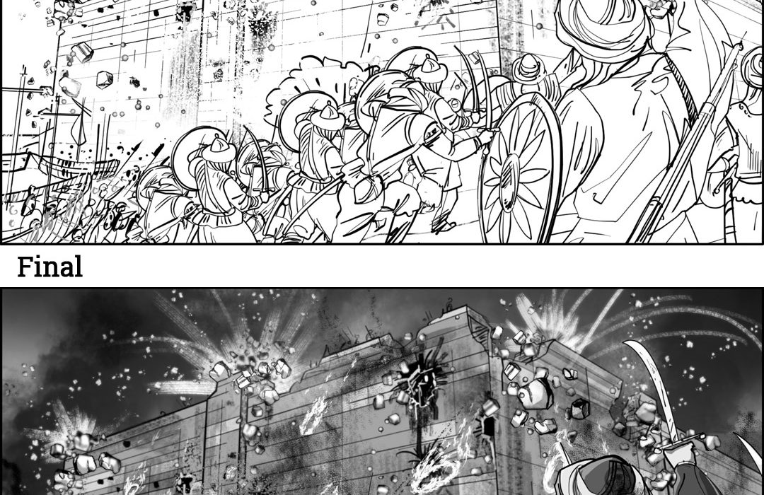 Detail Opening Sequence For Strategic Game Storyboards-11