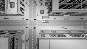Storyboarding A Street Battle Scene - Episode 02 - empty set design