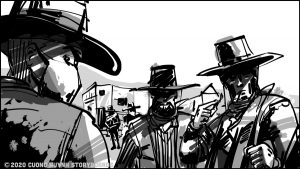 Storyboards: Three gringos