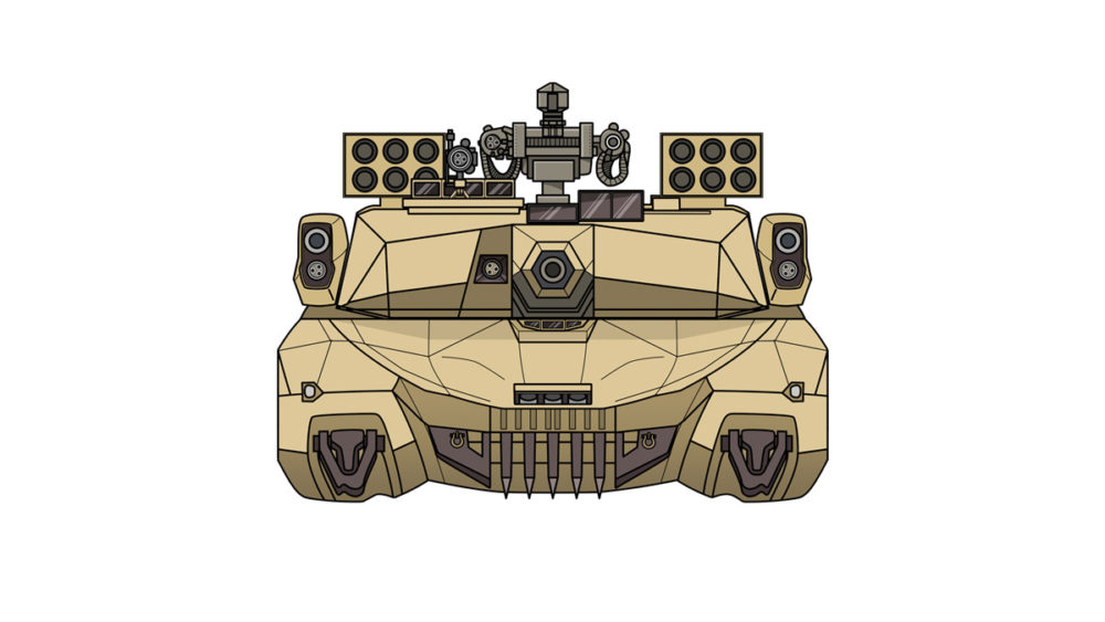 GT illustration-front view